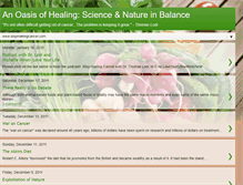 Tablet Screenshot of anoasisofhealing.blogspot.com