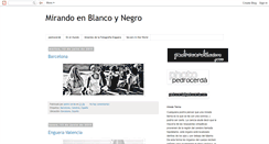Desktop Screenshot of mirandoenblancoynegro.blogspot.com