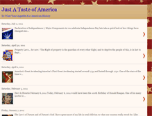 Tablet Screenshot of justatasteofamerica.blogspot.com