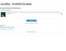 Tablet Screenshot of filhotesdaselva.blogspot.com