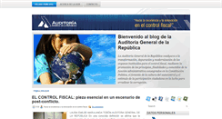 Desktop Screenshot of controlfiscalcolombiano.blogspot.com