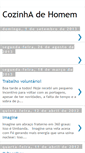 Mobile Screenshot of cozinha-de-homem.blogspot.com