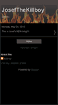 Mobile Screenshot of josefthekillboy.blogspot.com