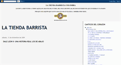 Desktop Screenshot of latiendabarrista.blogspot.com