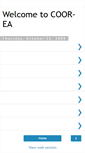 Mobile Screenshot of coorea.blogspot.com