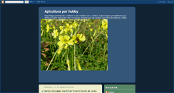 Desktop Screenshot of apiculturaporhobby.blogspot.com