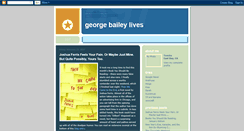 Desktop Screenshot of georgebaileylives.blogspot.com