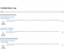 Tablet Screenshot of celebritiescue.blogspot.com