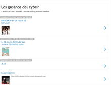 Tablet Screenshot of losgusanosdelcyber.blogspot.com