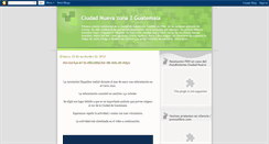 Desktop Screenshot of ciudadnuevaunete.blogspot.com