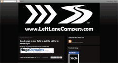 Desktop Screenshot of fastlanecampers.blogspot.com