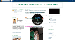 Desktop Screenshot of any-some-every-thing.blogspot.com
