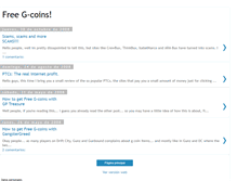 Tablet Screenshot of freegcoins.blogspot.com