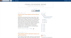 Desktop Screenshot of chinabiznews.blogspot.com