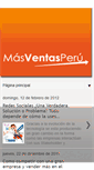 Mobile Screenshot of masventasperu.blogspot.com