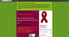 Desktop Screenshot of convivirconelsida.blogspot.com