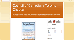 Desktop Screenshot of councilofcanadianstoronto.blogspot.com