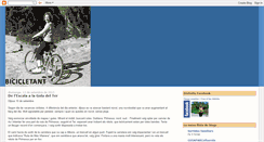 Desktop Screenshot of bicicletant.blogspot.com