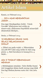 Mobile Screenshot of islamartikel.blogspot.com