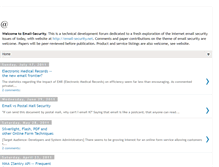 Tablet Screenshot of email-security.blogspot.com