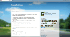 Desktop Screenshot of deusglorificus.blogspot.com