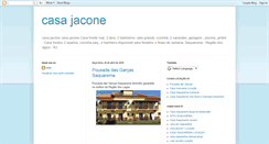 Desktop Screenshot of casajacone.blogspot.com