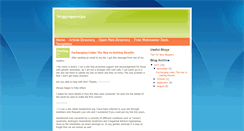 Desktop Screenshot of bloggingseotips.blogspot.com