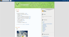 Desktop Screenshot of o-argonauta.blogspot.com