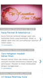 Mobile Screenshot of kecantikancaraku.blogspot.com