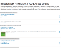 Tablet Screenshot of iqmanejodedinero.blogspot.com