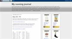 Desktop Screenshot of dp-myrunningjournal.blogspot.com