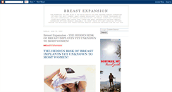 Desktop Screenshot of breast---expansion.blogspot.com