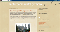 Desktop Screenshot of motorhomerentalgermany.blogspot.com