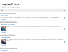 Tablet Screenshot of lacqueredliterati.blogspot.com