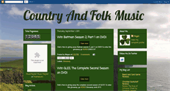 Desktop Screenshot of countryandfolkmusic.blogspot.com