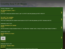 Tablet Screenshot of countryandfolkmusic.blogspot.com