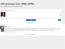Tablet Screenshot of his-preciouslove.blogspot.com