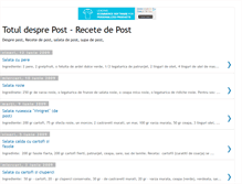 Tablet Screenshot of despre-post.blogspot.com