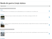 Tablet Screenshot of linaje-azteca.blogspot.com