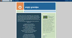 Desktop Screenshot of angrygranp.blogspot.com