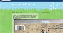 Desktop Screenshot of musingsofsamiam.blogspot.com