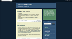 Desktop Screenshot of pavement-chronicles.blogspot.com