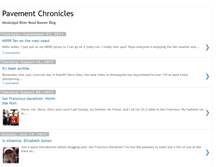 Tablet Screenshot of pavement-chronicles.blogspot.com