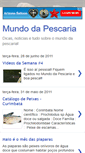 Mobile Screenshot of mundodapescaria.blogspot.com