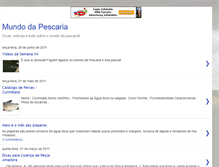 Tablet Screenshot of mundodapescaria.blogspot.com