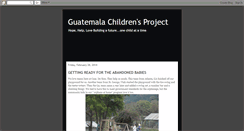 Desktop Screenshot of guatemala-kids.blogspot.com