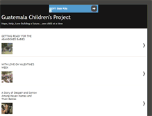 Tablet Screenshot of guatemala-kids.blogspot.com