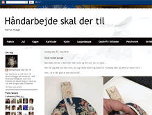 Tablet Screenshot of handarbejdeskaldertil.blogspot.com