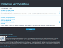 Tablet Screenshot of interculturalcommunications.blogspot.com