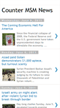 Mobile Screenshot of counter-msm-news.blogspot.com